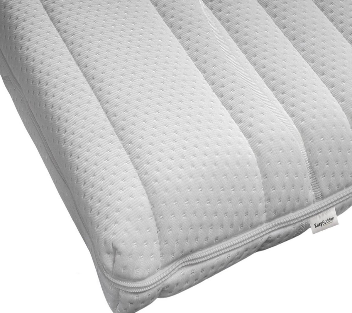 EasyBedden® Topper - Topdekmatras - HR45 / Hybrid Koudschuim 140x180 9 cm dik Actie!!!!