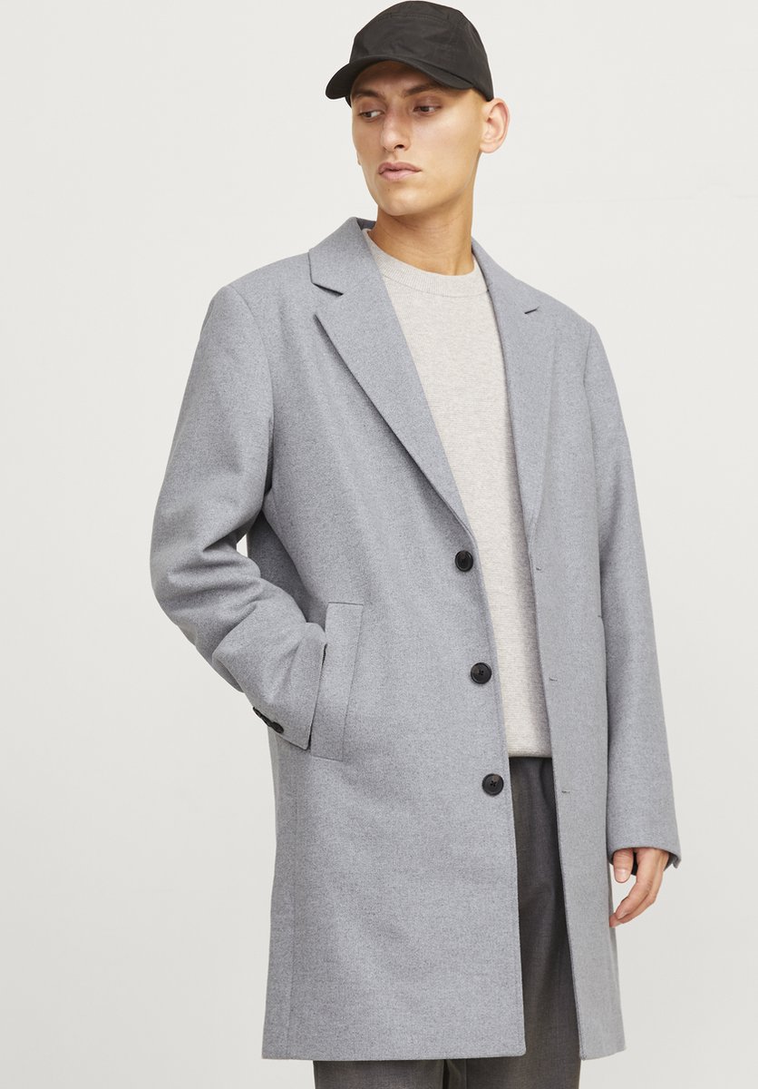 JACK&JONES - JJEHARRISON WOOL BLEND COAT SN - Heren - Gewatteerde jassen