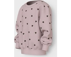 NAME IT - NMFNEHEART NREG SWEAT BRU - Meisjes - Sweaters