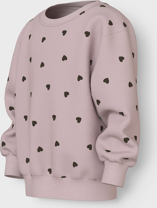 NAME IT - NMFNEHEART NREG SWEAT BRU - Meisjes - Sweaters