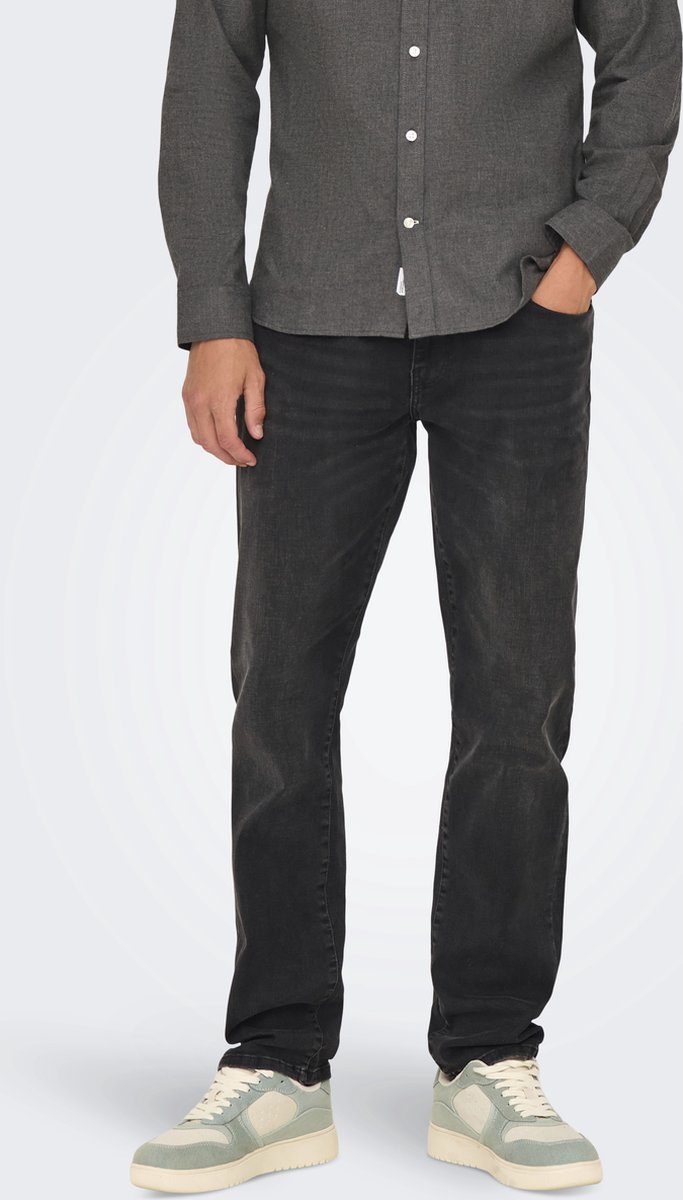 ONLY&SONS - ONSWEFT REGULAR WB 0021 TAI DNM NOOS - Heren - Jeans