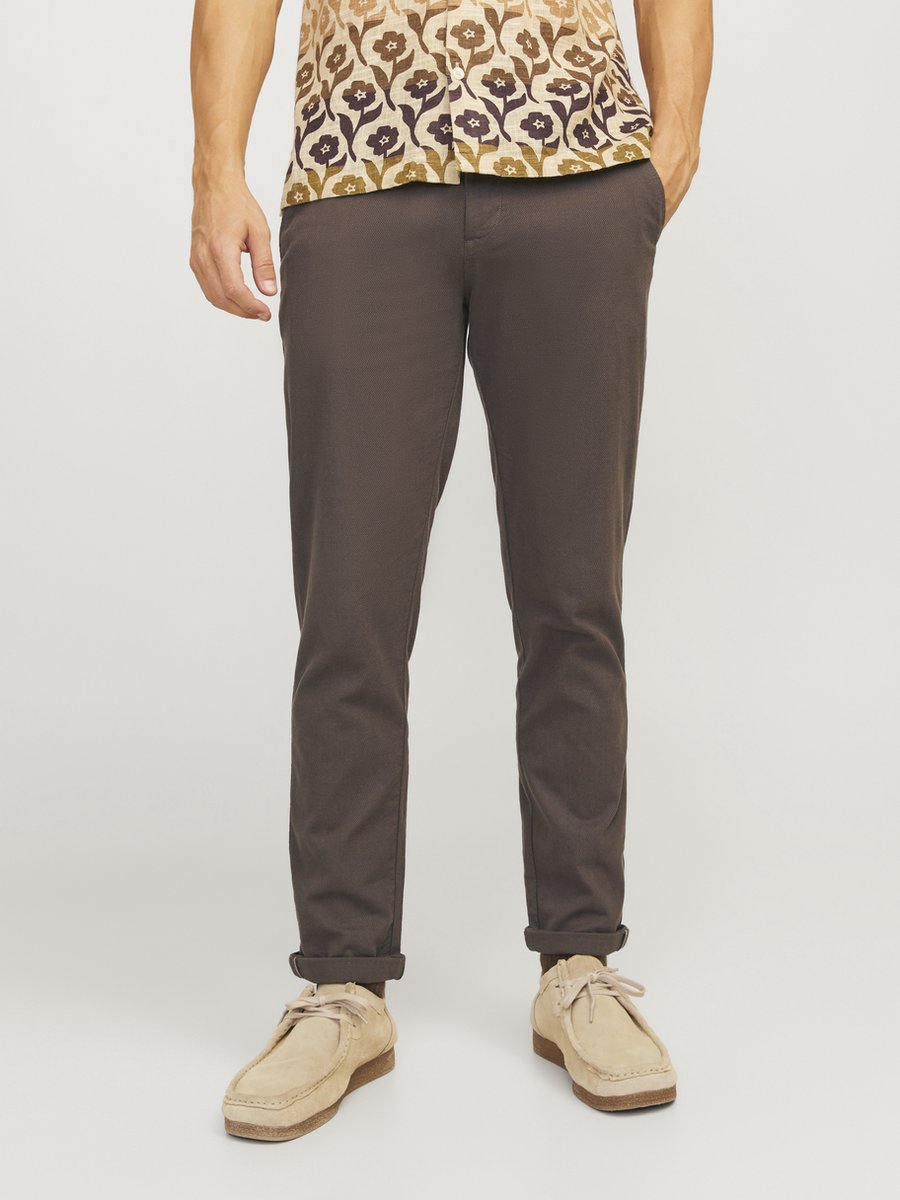 JACK & JONES Marco Fury slim fit - heren chino - bruin