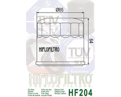 Hiflofiltro-oliefilter voor Honda 600 CBF-motorfiets, bouwjaar 2003 tot en met 2011, model HF204, nieuw