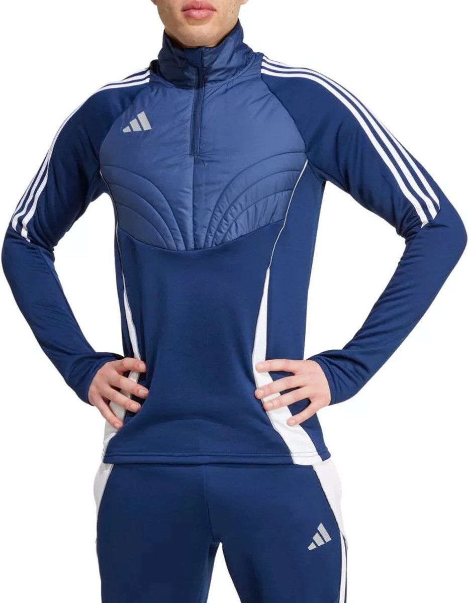 Adidas Tiro 24 Winterized trainingtop Blauw