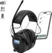 Protection auditive Soul Taine avec Radio - DAB + - Cache-oreilles avec entrée Bluetooth et AUDIO - Rechargeable - Comprend un sac | EAR-205-D+