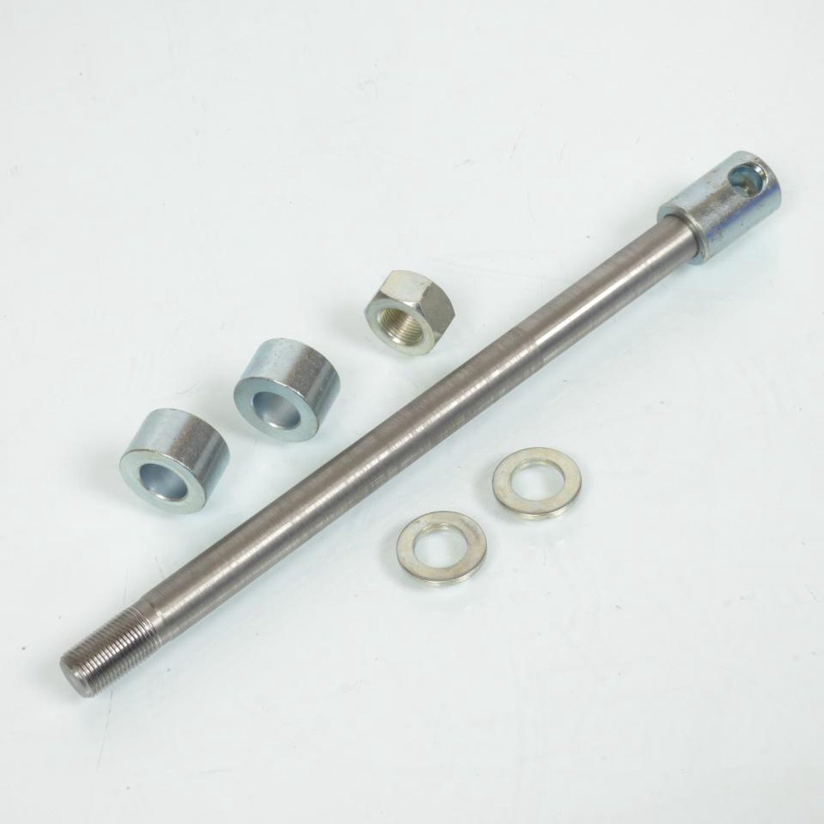 Teknix voorwielas voor Peugeot 50 103 Vogue bromfiets, nieuw