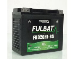 Batterie SLA Fulbat pour Moto Harley Davidson 1340 SOFTAIL CUSTOM 1991 à 1996 YHD20HL-BS / YTX20HL-BS / 12V 20Ah Neuf