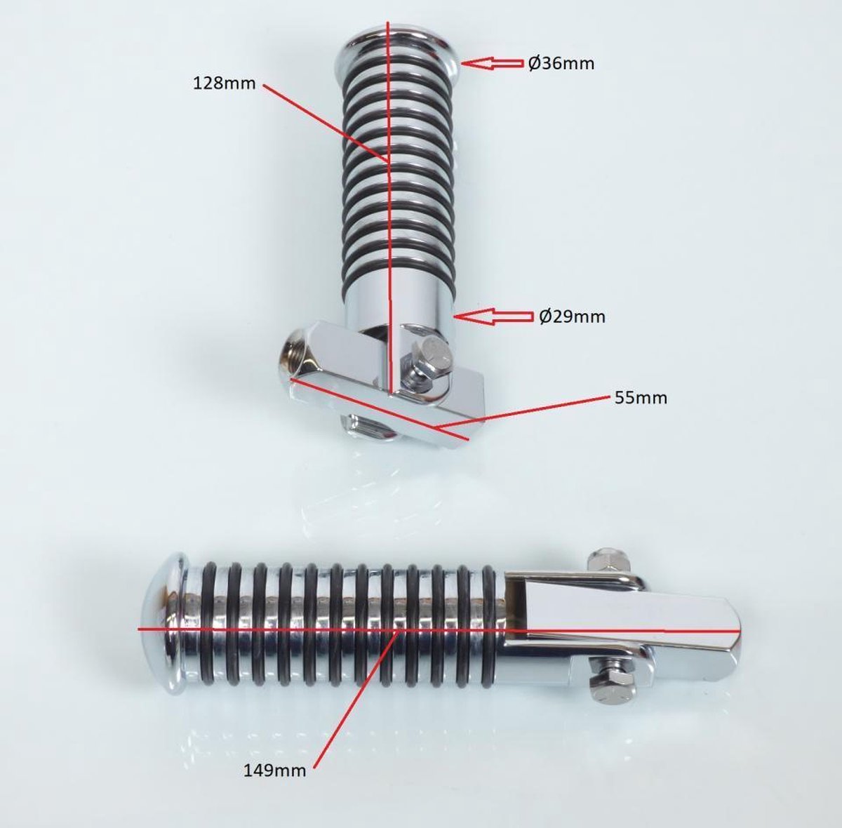 cale pied drag specialties pour auto 362019-bc309 / sundance nieuw