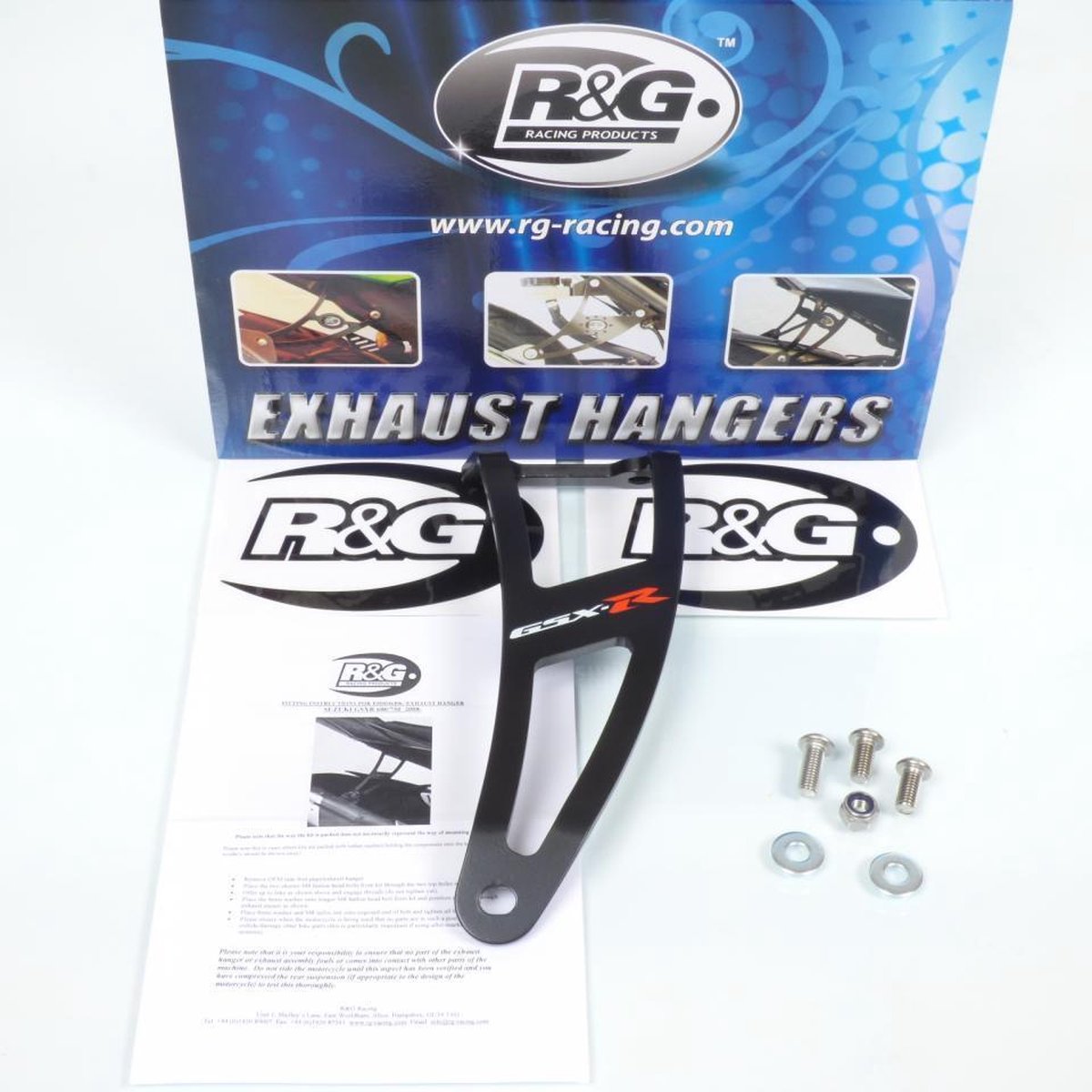 r&g steun voor suzuki 750 gsxr 2008-2010 eh0046bk nieuw