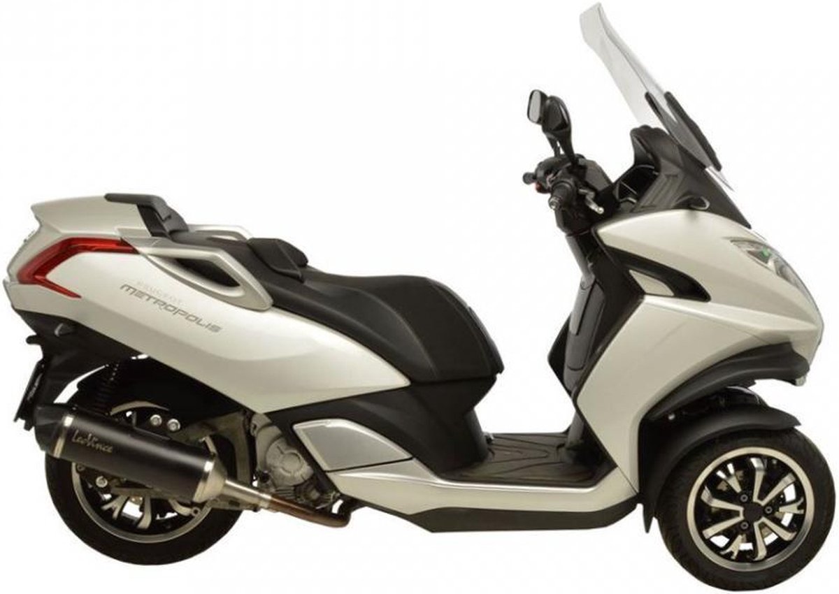 Silencieux d échappement Leovince pour Scooter Peugeot 400 Metropolis Rs 2013 à 2016 14019 Neuf