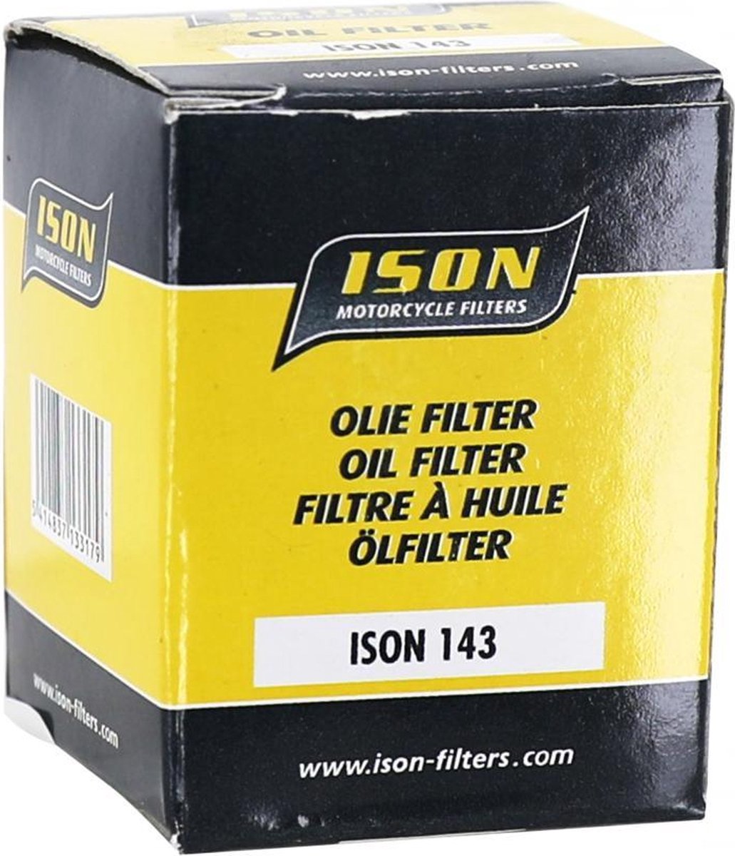 Ison-oliefilter voor Yamaha 125 SR SE-motorfietsen van 1980 tot 1996, nieuw