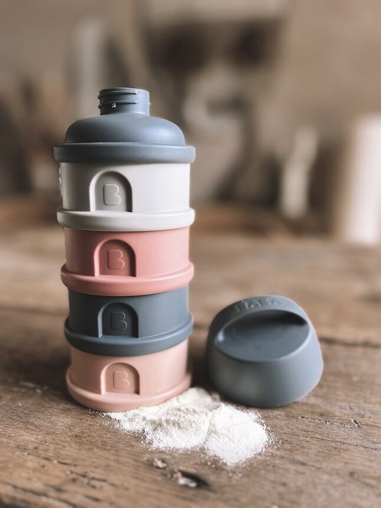 Béaba - Melkpoeder doseerdoosjes - Pink/Grey van Beaba — afbeelding 5