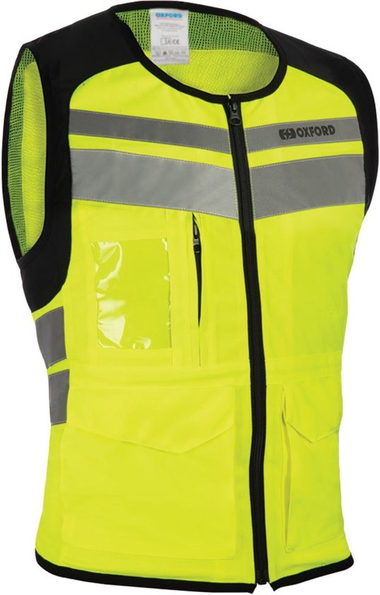 Magnifique gilet utilitaire Oxford Gilet réfléchissant Taille