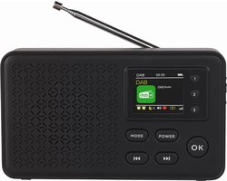 Denver DAB Radio - Bluetooth - DAB+/ FM Radio - 40 voorkeuzezenders - Wekkerradio - DAB57B Denver DAB Radio - Bluetooth - DAB+/ FM Radio - 40 voorkeuzezenders - Wekkerradio - DAB57B
