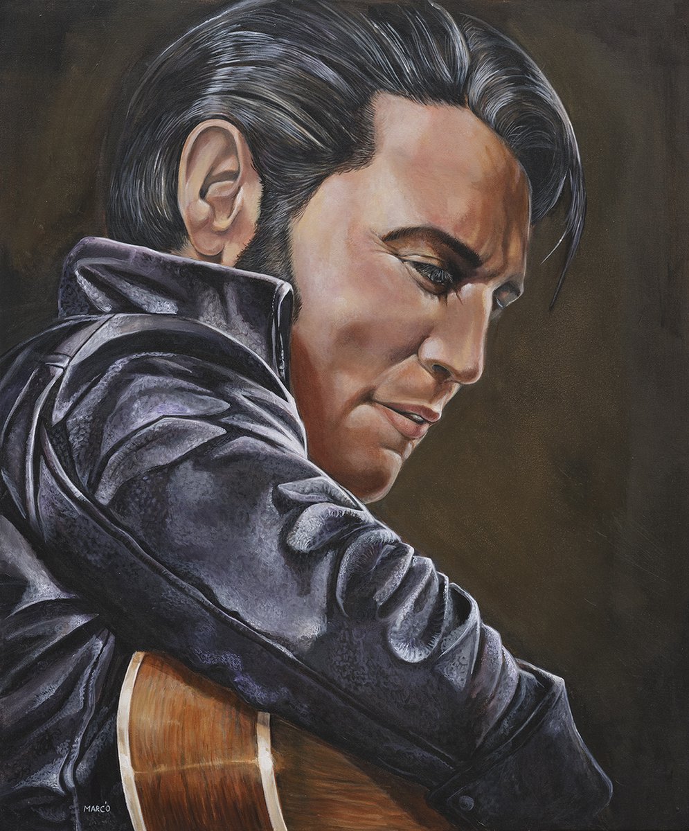 Passionforart.eu Elvis Presley 5 - kunst reproductie - poster - 40 x 60cm Full colour