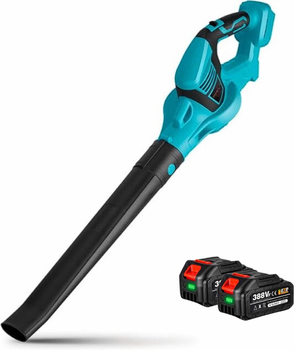 Instava Accu Bladblazer Incl. 2x Accu (4.0Ah) - Geschikt Voor Makita LXT 18v Accu - 18000RPM