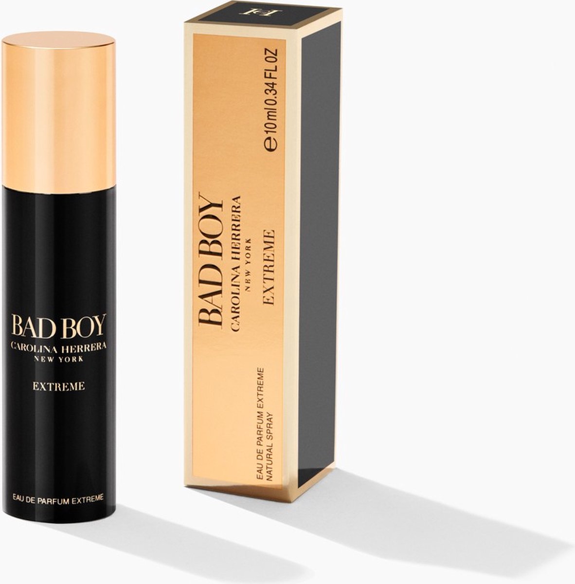 Goedkoopste Carolina Herrera - Bad Boy Extreme - Eau de Parfum - Travel - 10 ml - Kerstcadeau