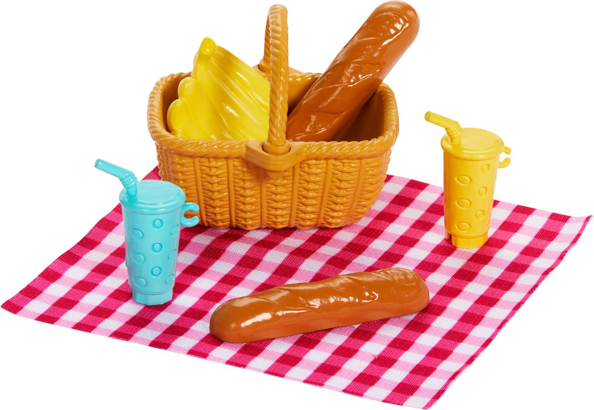 Barbie Malibu Picknickset met Chelsea - Modepop — afbeelding 3