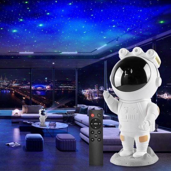 Astronaut Star Projector - Galaxy Projector - Star Projector - Nachtlampje - Slaapkamer Nachtlampje - Sterrennachtlampje