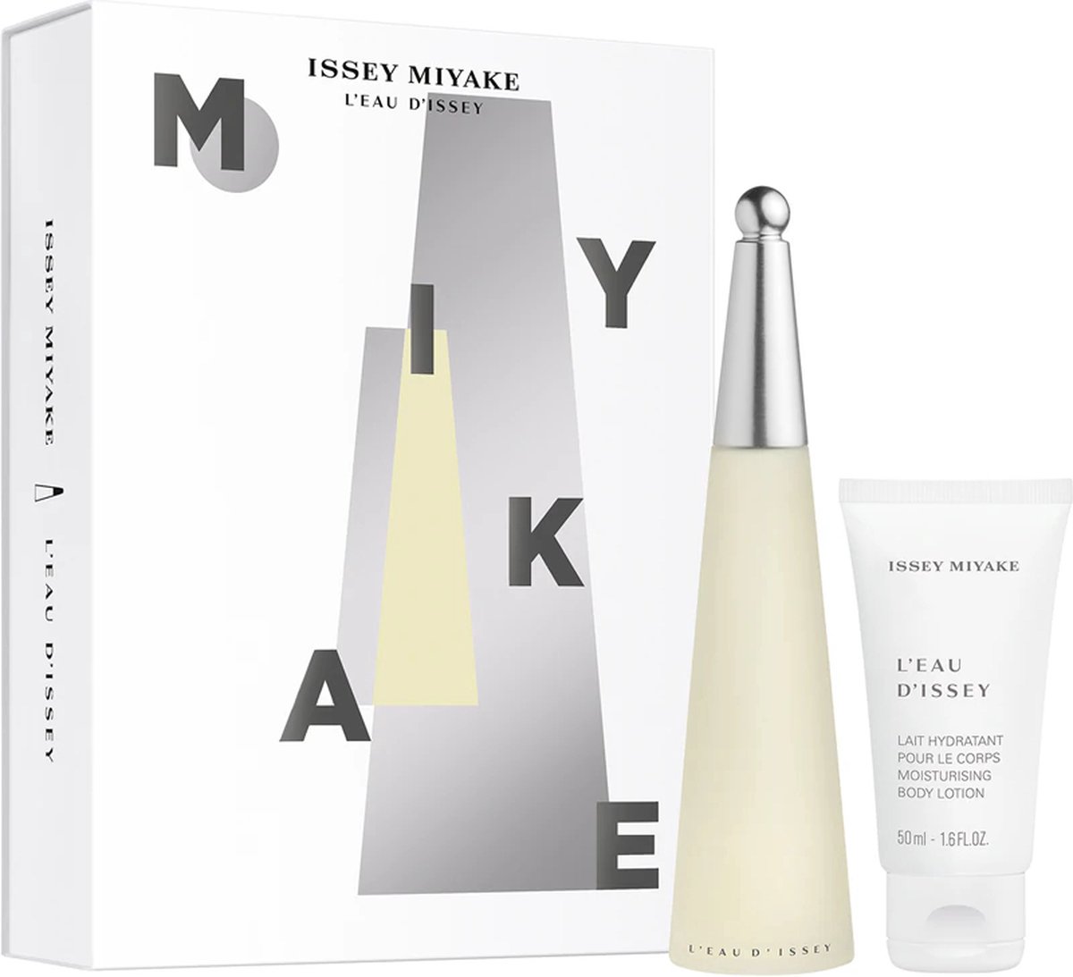 Goedkoopste Issey Miyake - L'eau d'Issey geschenkset - 50 ml edt 50 ml bodylotion Kerst kadotip!