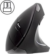 imoshion Draadloze Ergonomische Muis - Rechtshandige Verticale Muis Draadloos - USB-A - Zwart