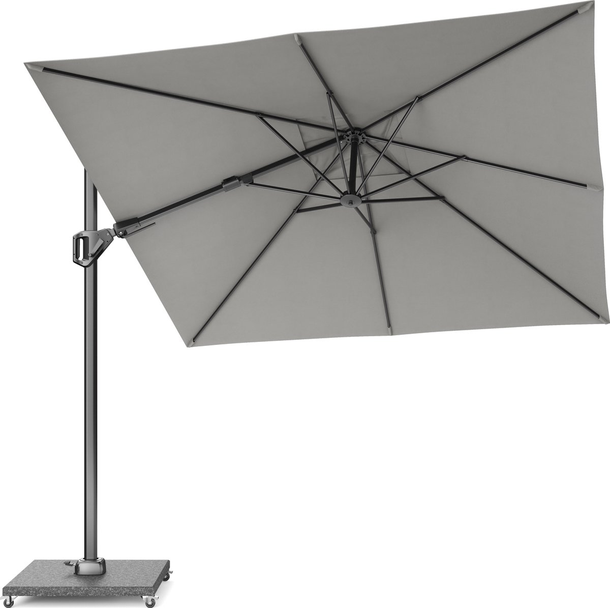 Platinum | Zweefparasol Voyager T² 270 x 270 cm | Manhattan