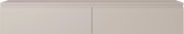Selsey - SENEY - Meuble TV - 175 cm - Gris beige