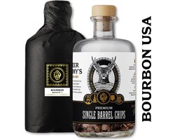 Deer Jimmy's® Make Your Own Whiskey - Amerikaanse Bourbon Kentucky Straight Bourbon Whiskey cask - Rijp je eigen drank met houtsnippers van een gebruikt whiskey vat Deer Jimmy's® Make Your Own Whiskey - Amerikaanse Bourbon Kentucky Straight Bourbon Whiskey cask - Rijp je eigen drank met houtsnippers van een gebruikt whiskey vat