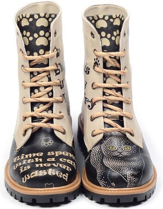 GOBY - Pitty Catty - Bottes pour femmes - Boot - Bottes femmes - Ladies boots - Ladies boots - Long boots - Handmade - Taille 38