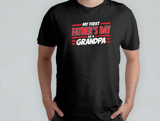 My First Father's Dad as a Grandpa - T Shirt - cadeau - gift - vader - dad - beste vader ter wereld - verjaardag - vaderdag - best dad in the world - father - liefde - cute