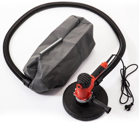 Droogbouwslijper - 1200 W - Wandschuurmachine - 1200-2500 omw/min -Muur