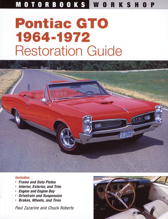 Pontiac Gto Restoration Guide 1964-1972 - cover