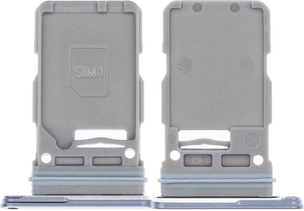 For Samsung Card Holder Tray for Samsung Galaxy S21 Ultra - Navy
