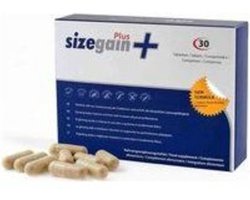 Sizegain Plus 500Cosmetics - Verstevigt en vergroot de penis - 30 Bruine pillen - BioPerine