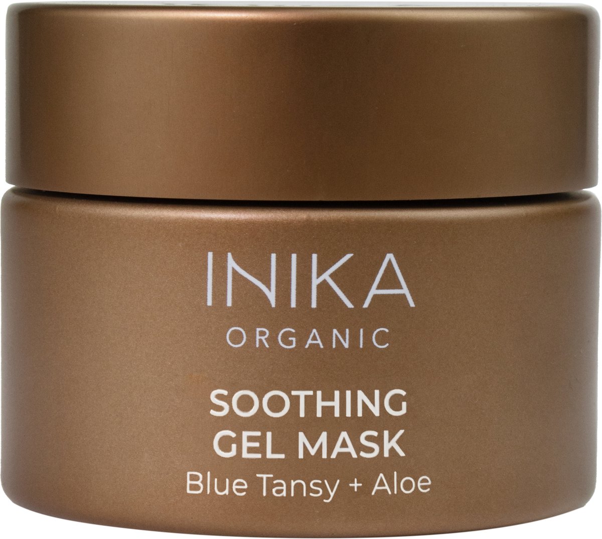 INIKA Organic - Soothing Gel Mask - Biologisch & Vegan - Kalmerend & Hydraterend - Gelmasker voor Gevoelige Huid