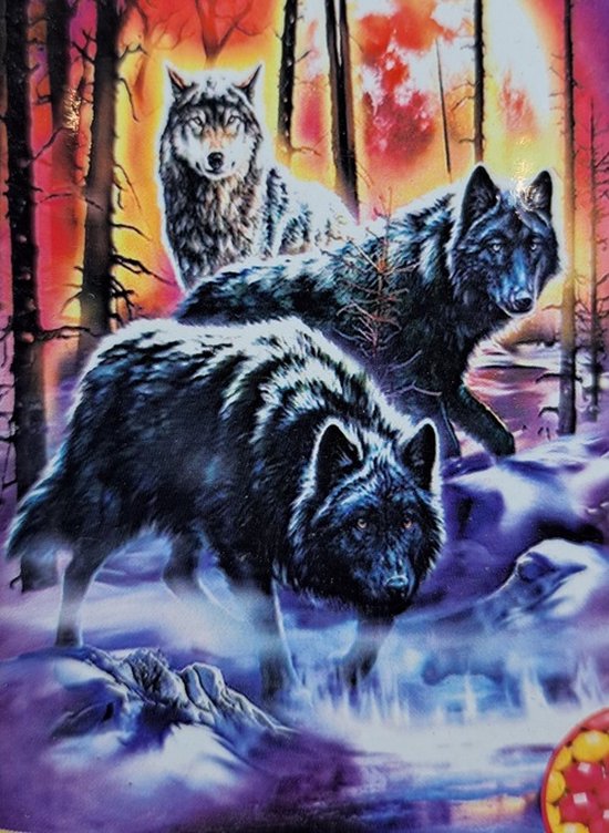 5D DIY Diamond Painting Set 4 Stuks - Vier Ruiters Van De Apocalyps 40x50cm