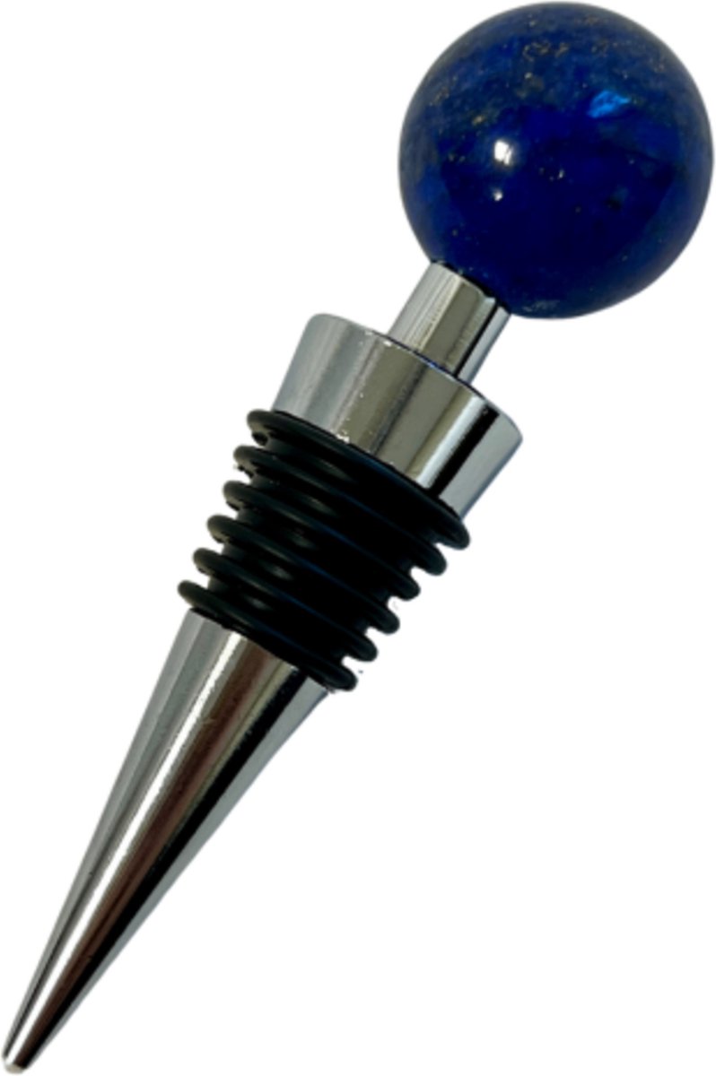Lapis Lazuli wijnstopper bol