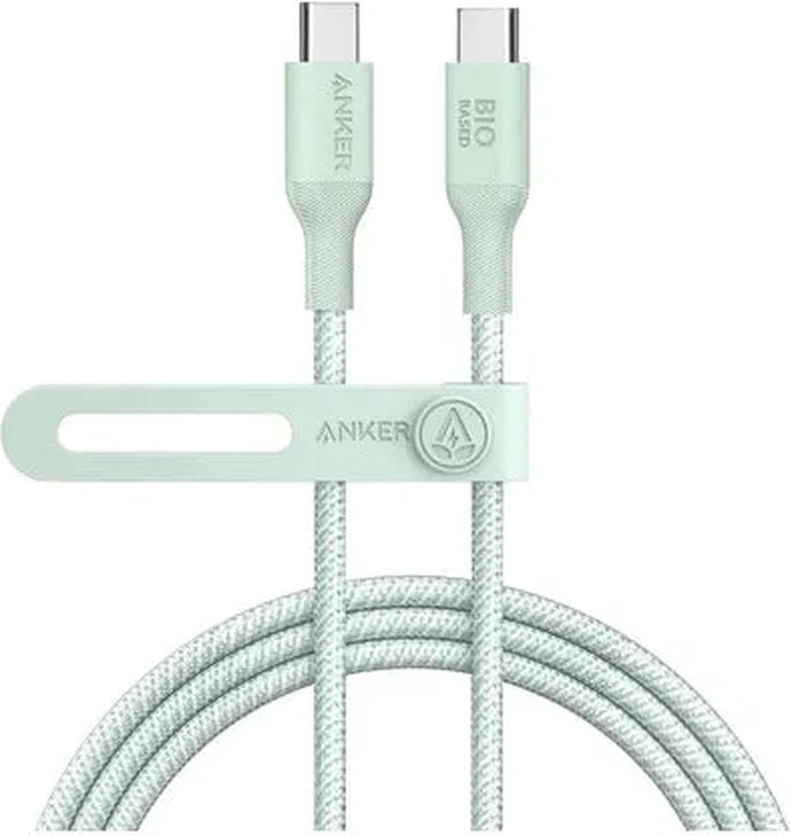 Anker 544 USB-C to USB-C Cable Bio-Nylon 1.8M140W Oplader Groen