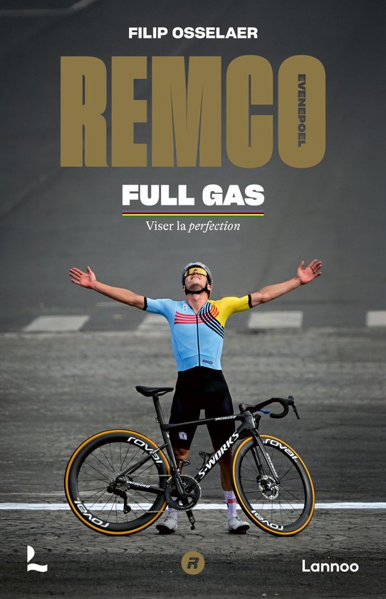 Remco Evenepoel Full Gas - cover