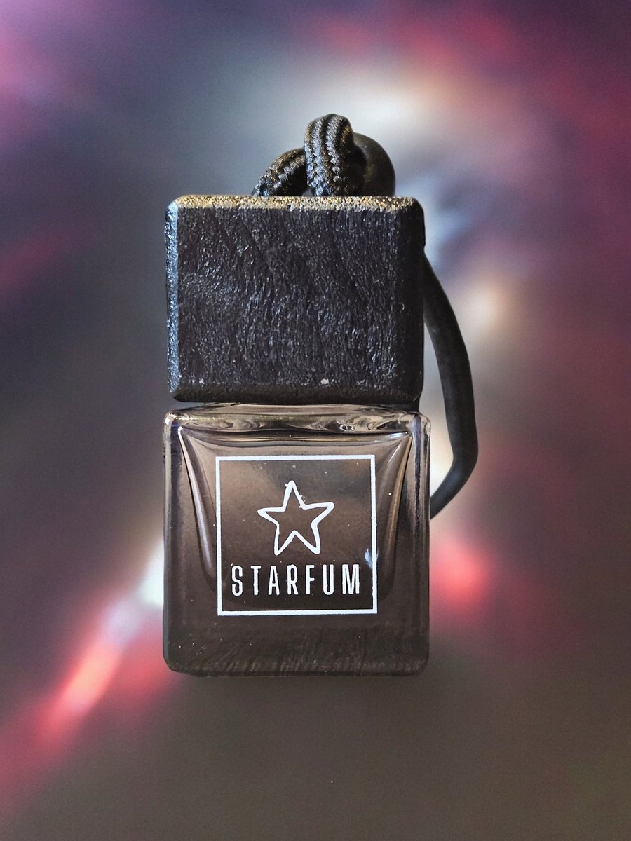 Goedkoopste Starfum - Auto parfum - Geïnspireerd op 'Alien' - Autoluchtje - Kerstcadeau - Kerstcadeau vouw - Cadeautje - Kerst - Zwart glas - 8ml