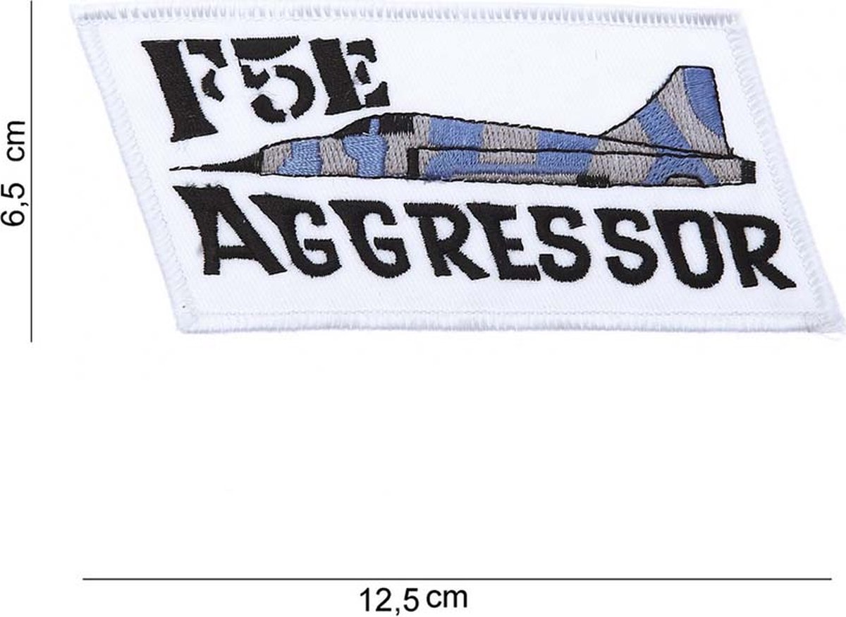 Embleem stof F5E aggressor