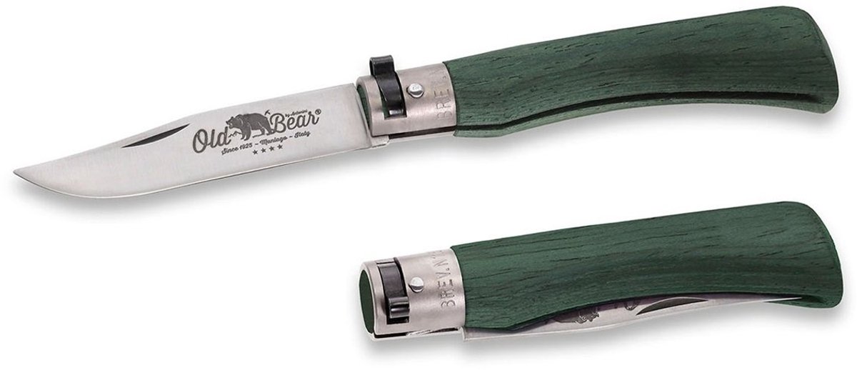 Old Bear Zakmes Full Color Groen M