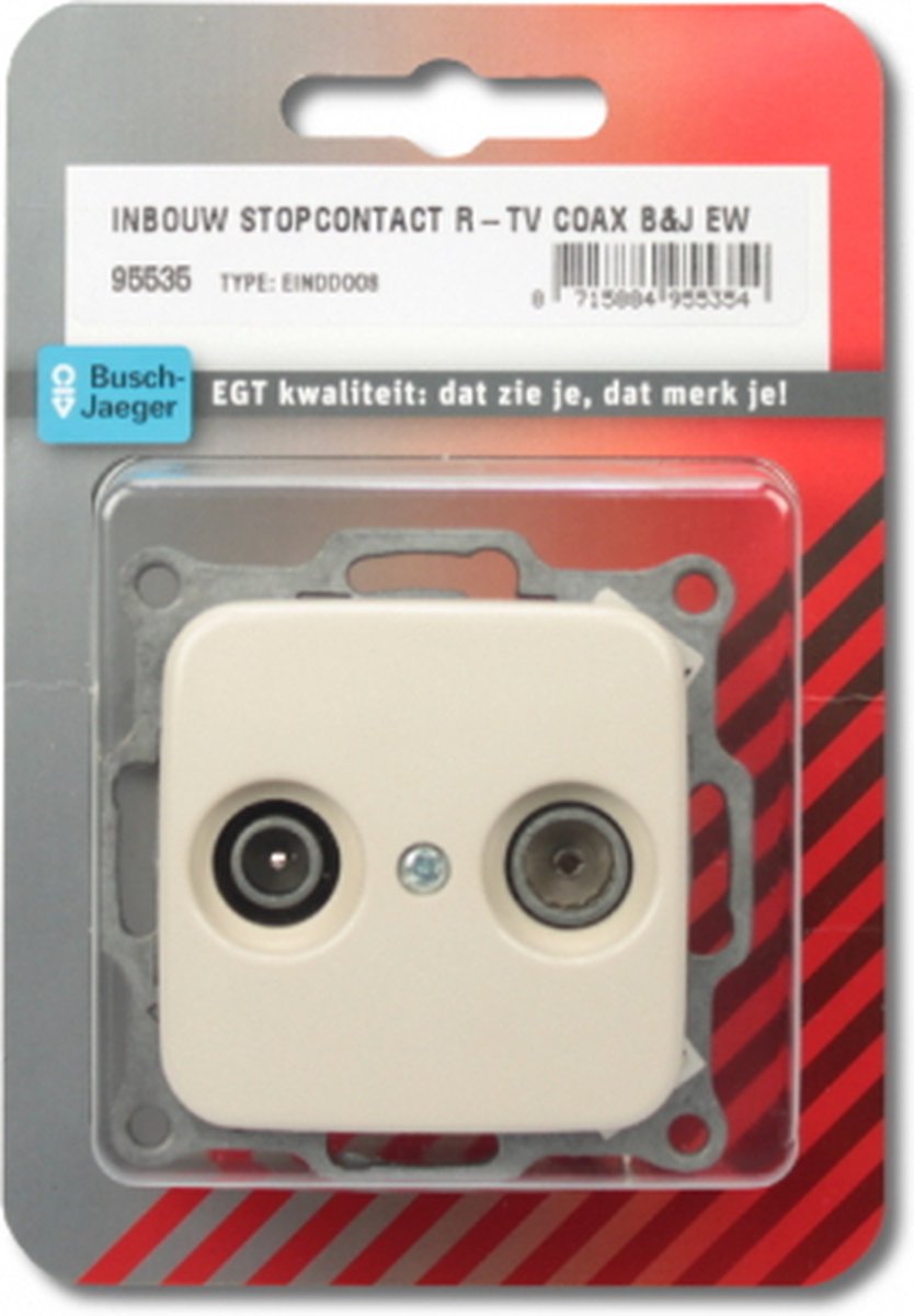 STOPCONTACT R-TV COAX B&J REFLEX EW