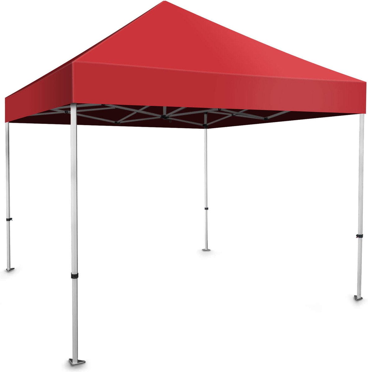 TENTDAK - VOOR EASY UP EVEREST TENT FRAME - 3X3 - ROOD