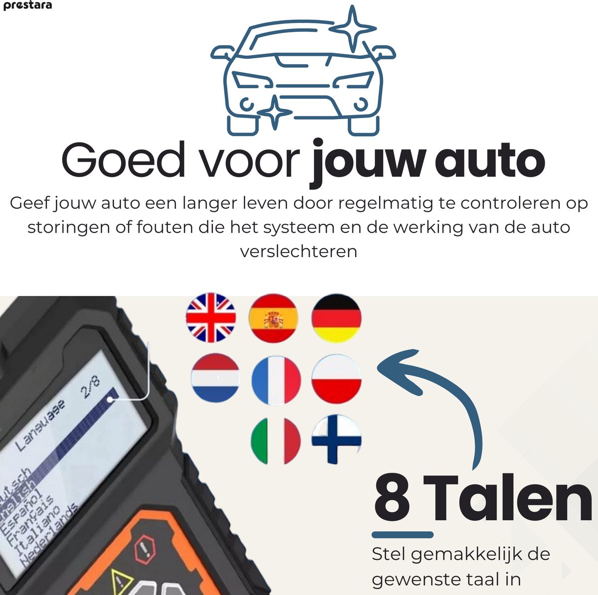 Prestara OBD2 Scanner thumbnail 3