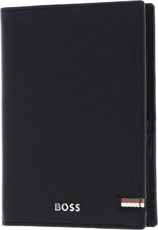 Hugo Boss Schlüsselanhänger Iconic Edge – Schwarz, Aus Silikon & Edelstahl, Mit Karabinerhaken