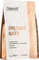 Eiwit Oats - Ontbijtgranen - Instant Oat Flakes - Havermout - Aardbei - 800 g - Oat My Day - OstroVit