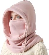 Masque d'hiver Bovista - Cagoule - Masque de ski - Masque de ski - Cagoule - Face Mask complet - Rose