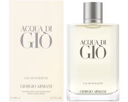 Giorgio Armani Acqua di Gio 200 ml Eau de Toilette - Herenparfum