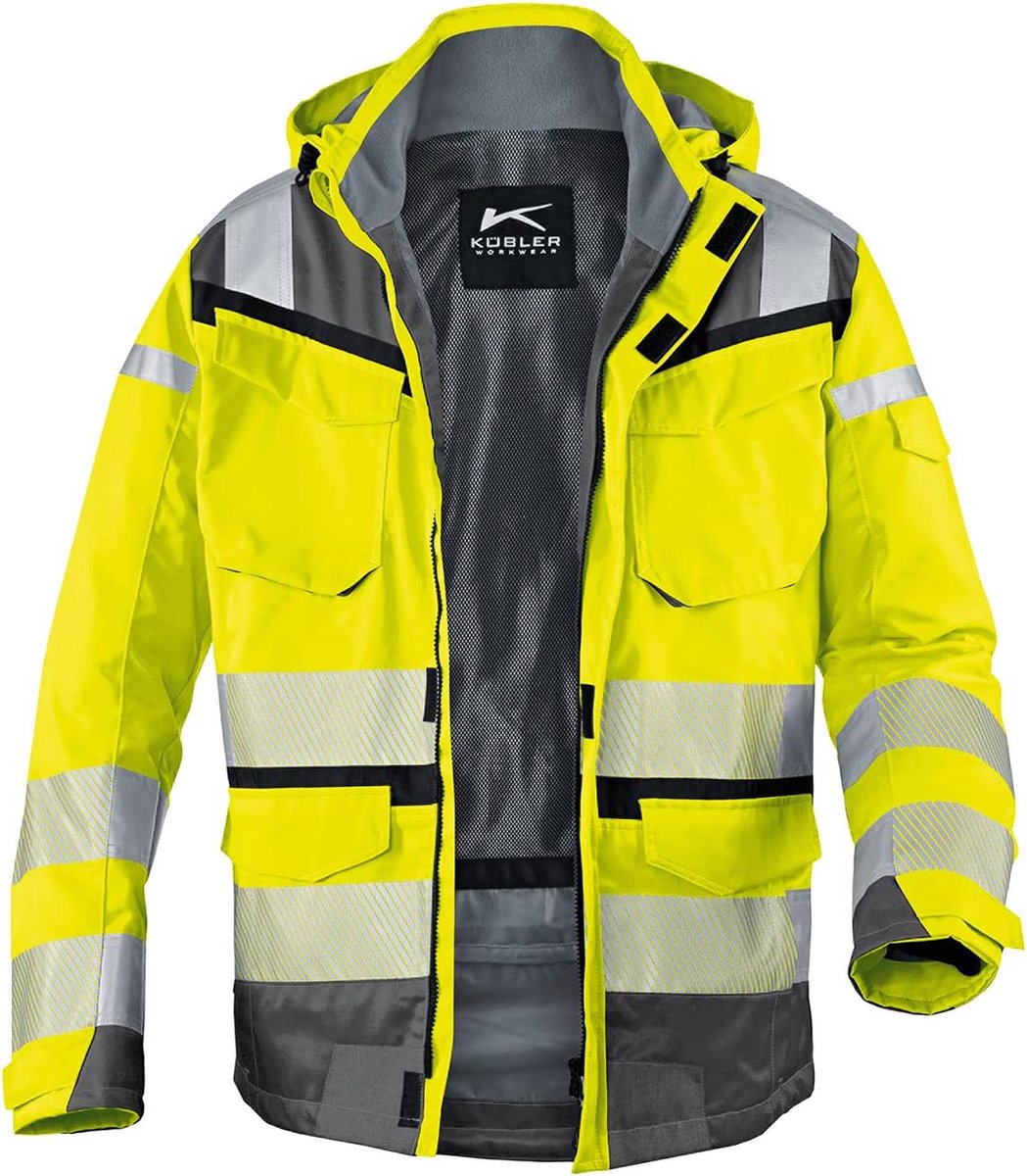 Kübler - Reflectiq - Werkjas - High-Vis Geel - Medium